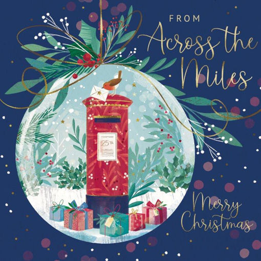 Picture of FROM ACROSS THE MILES CHRISTMAS CARD